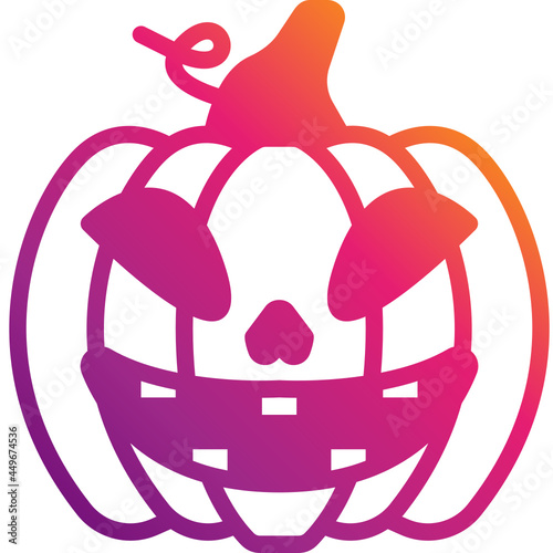 pumpkin gradient icon