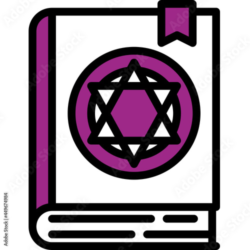 spellbook one color icon