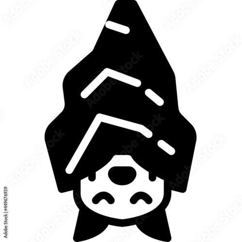 bat solid line icon