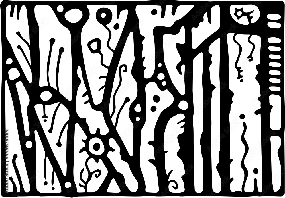 Ausmalbild Stock Vector | Adobe Stock