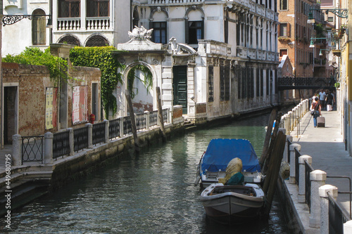 View to one of many canals in Venice © lic0001