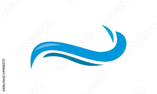 blue water vector icon