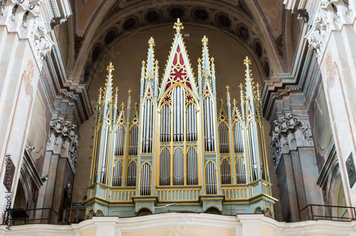 Organ in the St. Peter and Paul Cathedral Basilica
