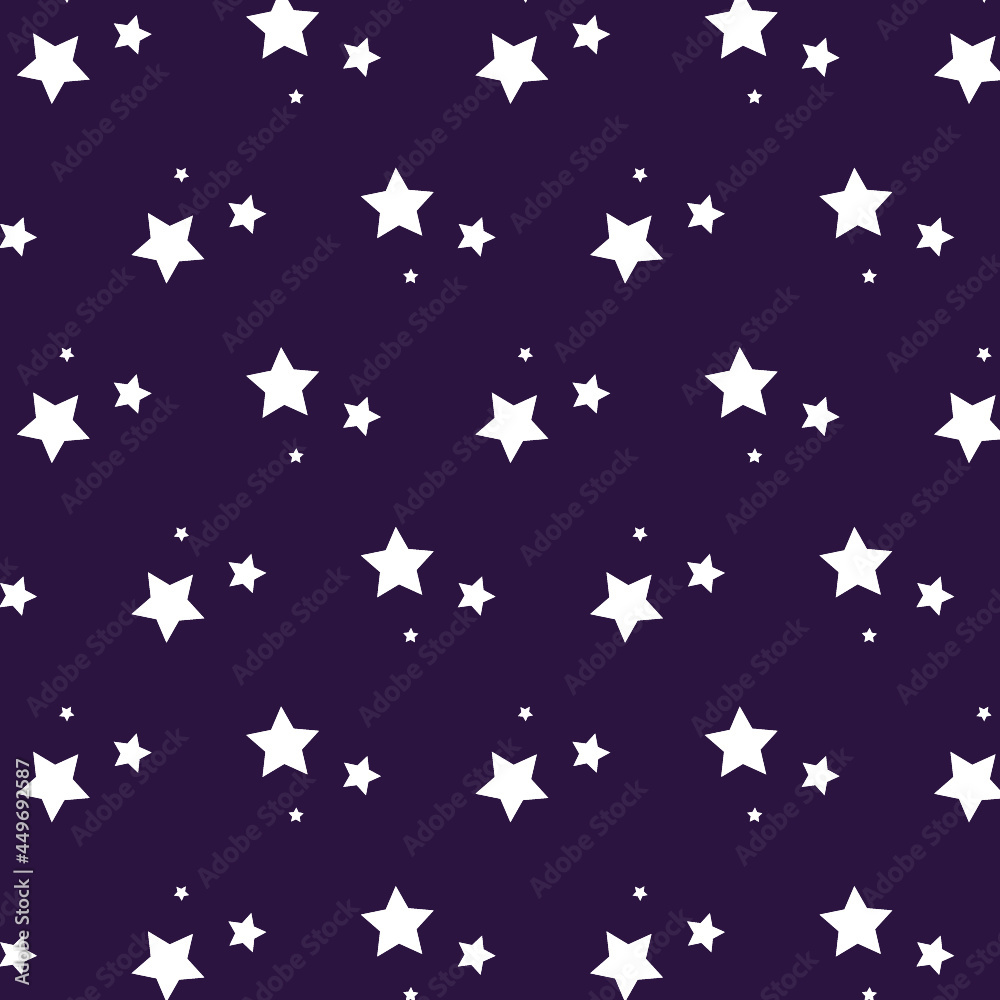 seamless pattern with stars. background for kids