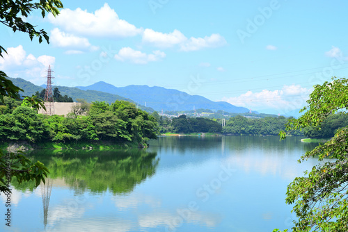 津久井湖 神奈川県相模原市の風景