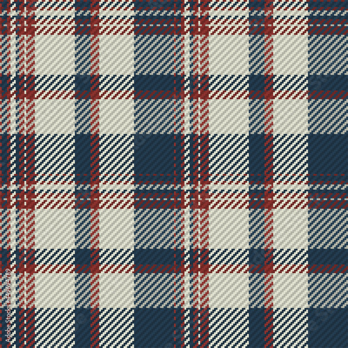 Seamless pattern of scottish tartan plaid. Repeatable background with check fabric texture. Vector backdrop striped textile print.