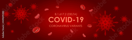 Covid Delta New variant coronavirus B.1.617.2