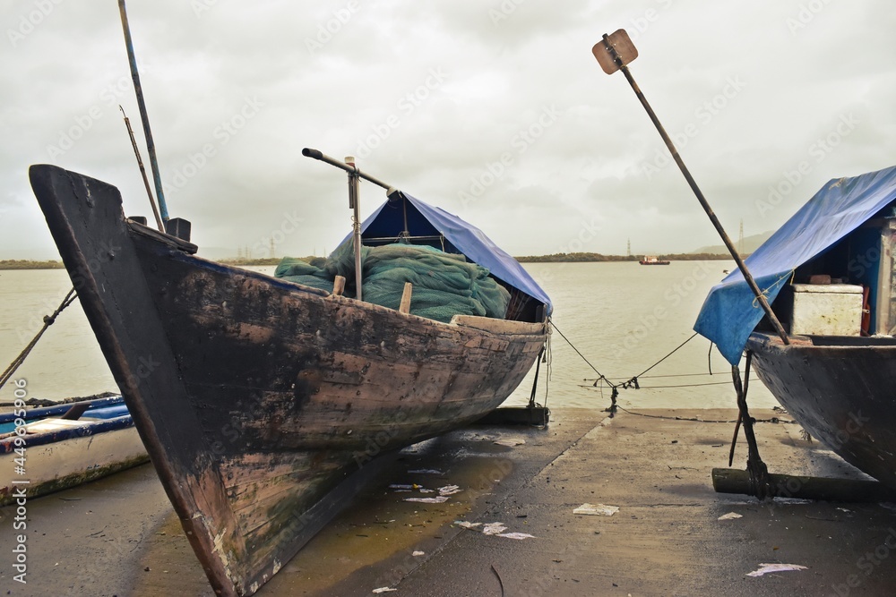 indian fishing boats harbor in mumbai ,india indian fishing boats harbor in mumbai ,india