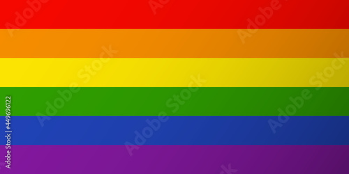 PRIDE LGBTQ+ RAINBOW FLAG. VECTOR DESIGN ILLUSTRATOIN