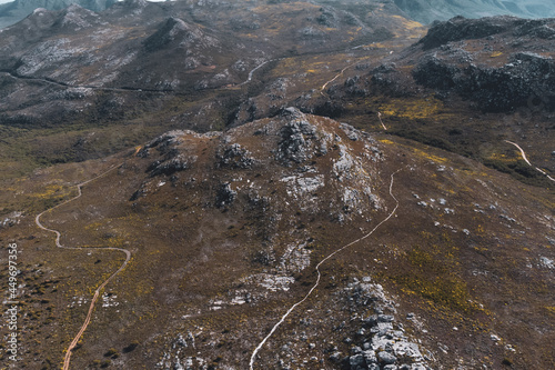 Peak in the middle of silver mine nature reserve
