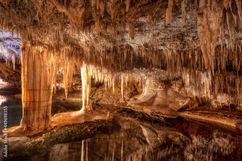 Obraz na plátně Lake Caves, Margaret River, Western Australia.