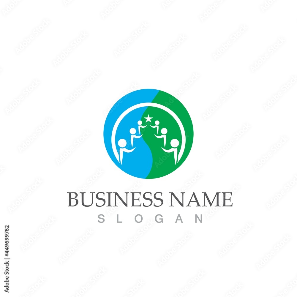 Community, network and social icon