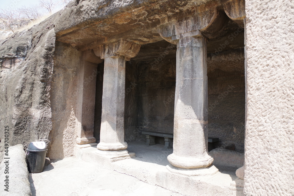 インド　世界遺産アジャンター石窟群