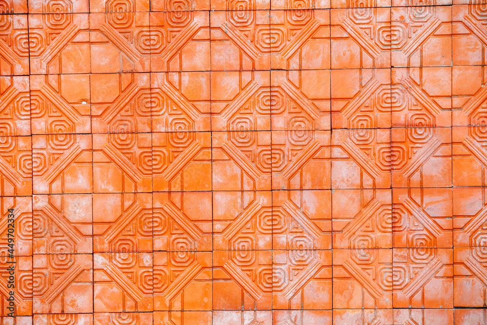 Obraz premium Background old vintage brick wall.