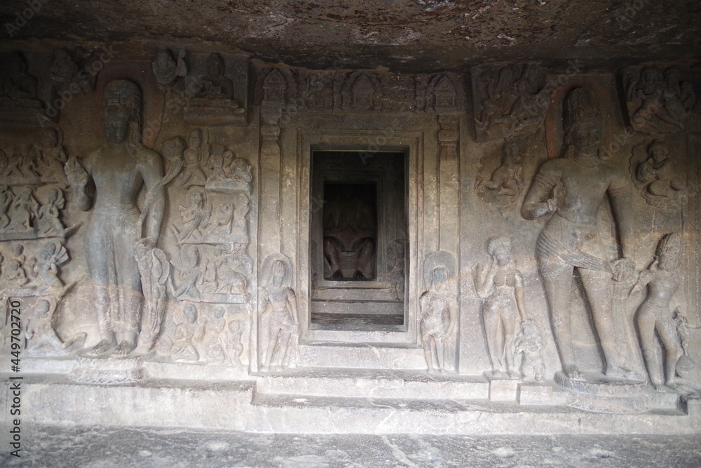 インド アウランガーバード石窟寺院群 インド アウランガーバード石窟寺院群