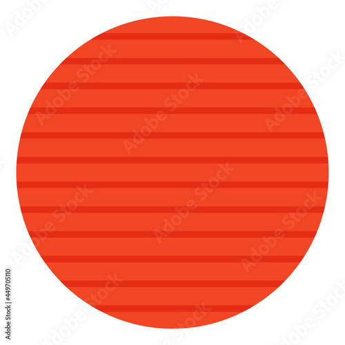 An icon design of gym ball, editable vector © Vectorslab