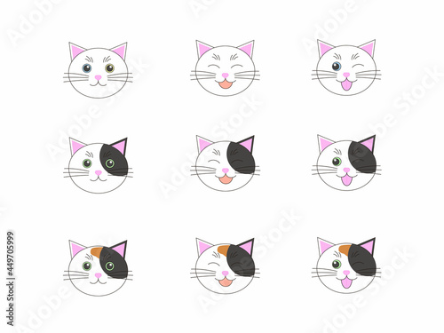 可愛い猫のアイコン