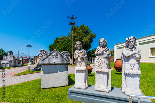 Canvastavla Izmit Archeology and Ethnography Museum view in Turkey
