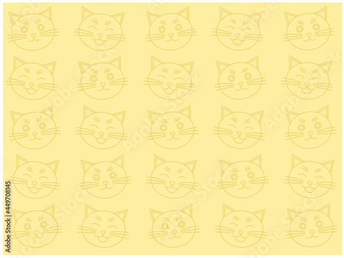 可愛い猫の背景