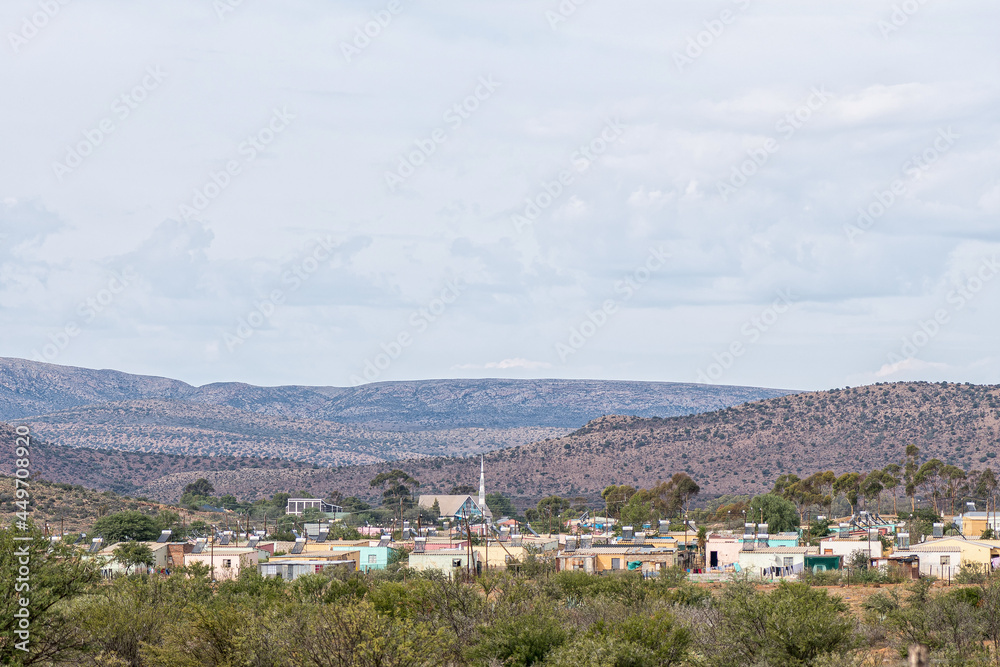 View of Willowmore in the Eastern Cape Province