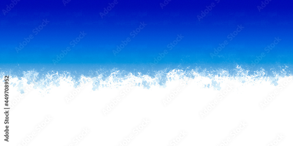Fototapeta premium blue background with snow