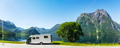 Reisemobil in Skandianvien