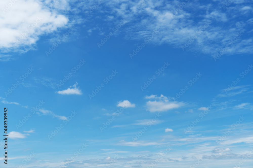 Beautiful clouds during spring time in a Sunny day. Blue sky and white fluffy clouds Beautiful clouds during spring time in a Sunny day. Blue sky and white fluffy clouds