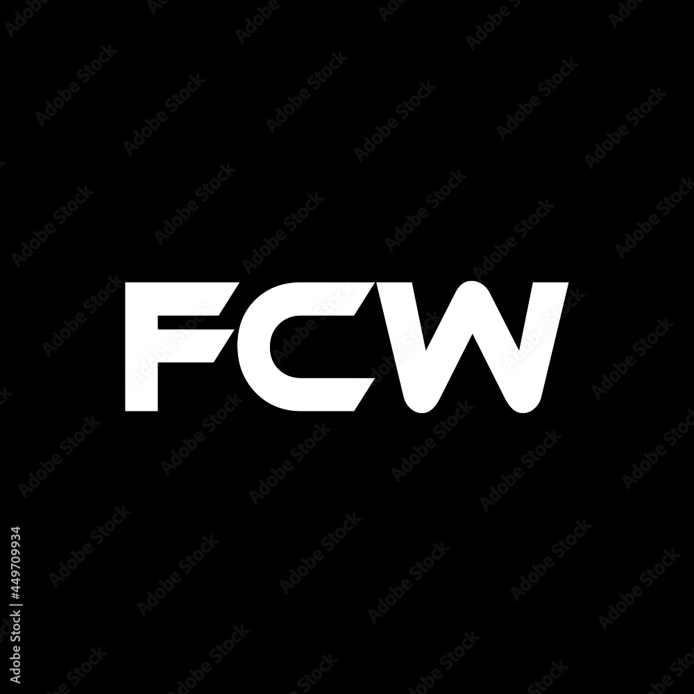 FCW letter logo design with black background in illustrator, vector logo modern alphabet font overlap style. calligraphy designs for logo, Poster, Invitation, etc. FCW letter logo design with black background in illustrator, vector logo modern alphabet font overlap style. calligraphy designs for logo, Poster, Invitation, etc.