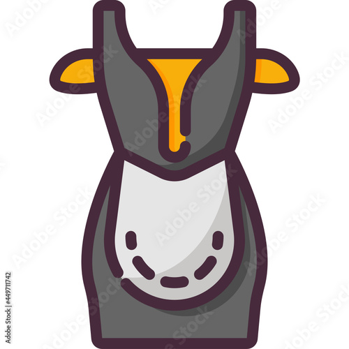 dirndl line icon