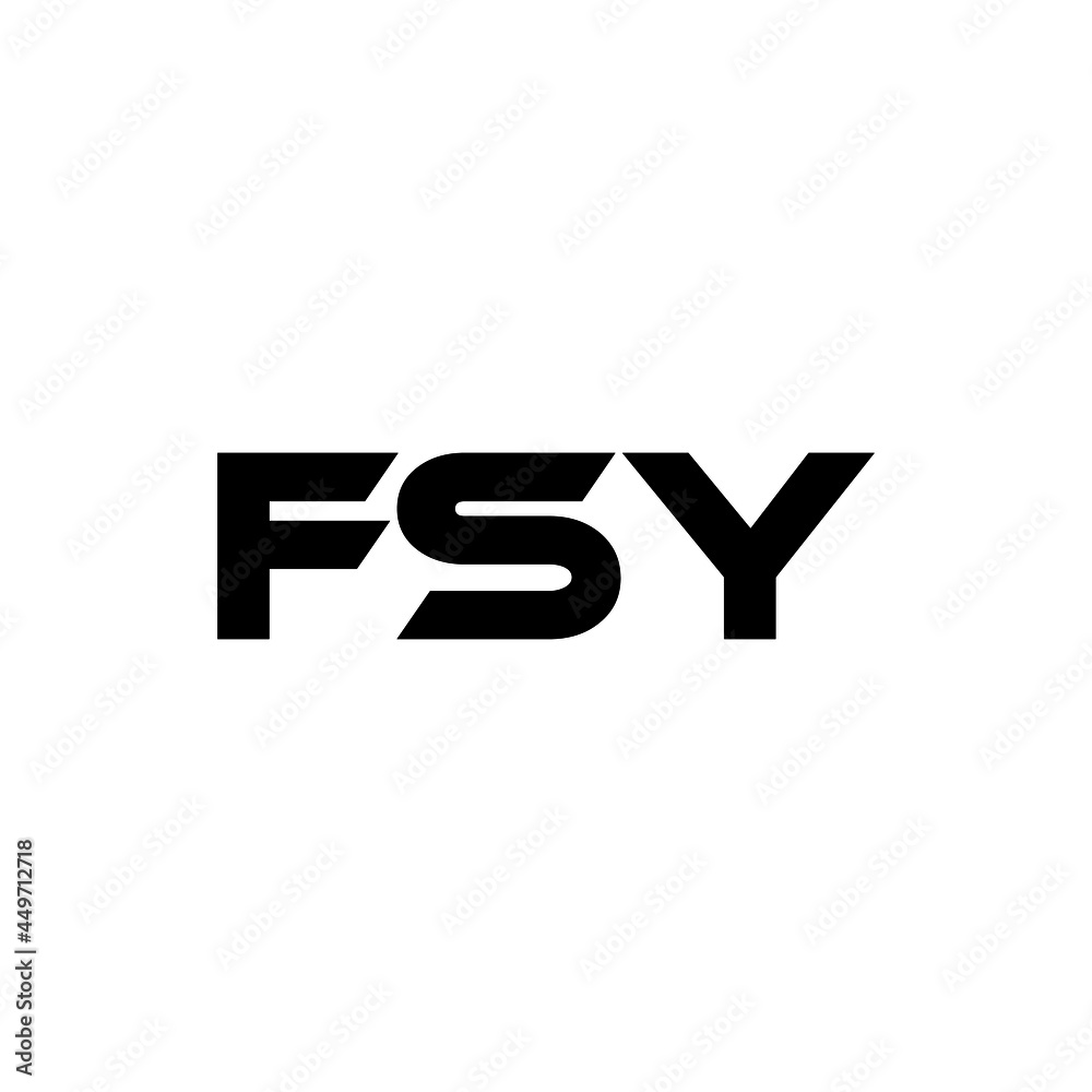 FSY letter logo design with white background in illustrator, vector logo modern alphabet font overlap style. calligraphy designs for logo, Poster, Invitation, etc. FSY letter logo design with white background in illustrator, vector logo modern alphabet font overlap style. calligraphy designs for logo, Poster, Invitation, etc.