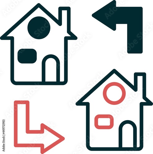 Transfer Colour Vector Icon Design