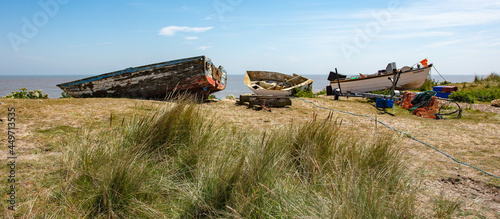 Fishing Boats on the Beach at Sizewell photo