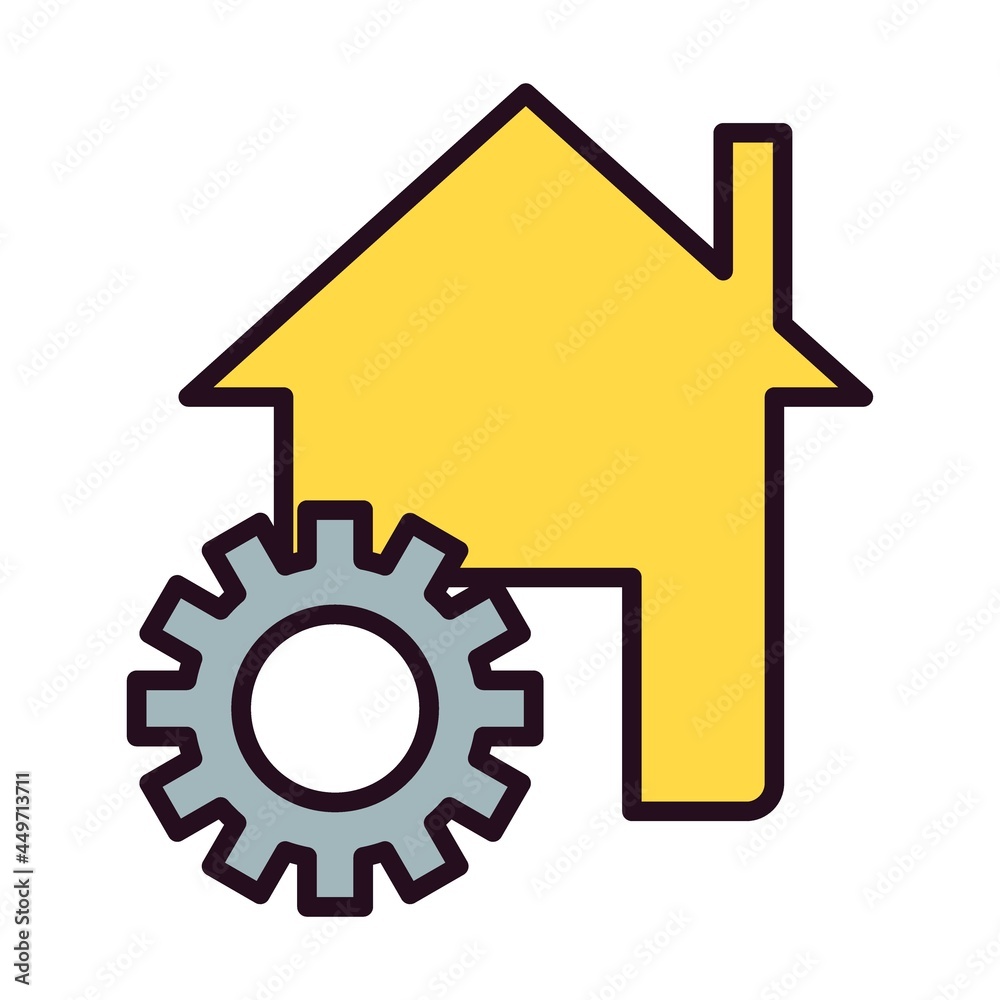 Under Construction Linear Vector Icon Design Under Construction Linear Vector Icon Design