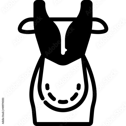 dirndl solid line icon