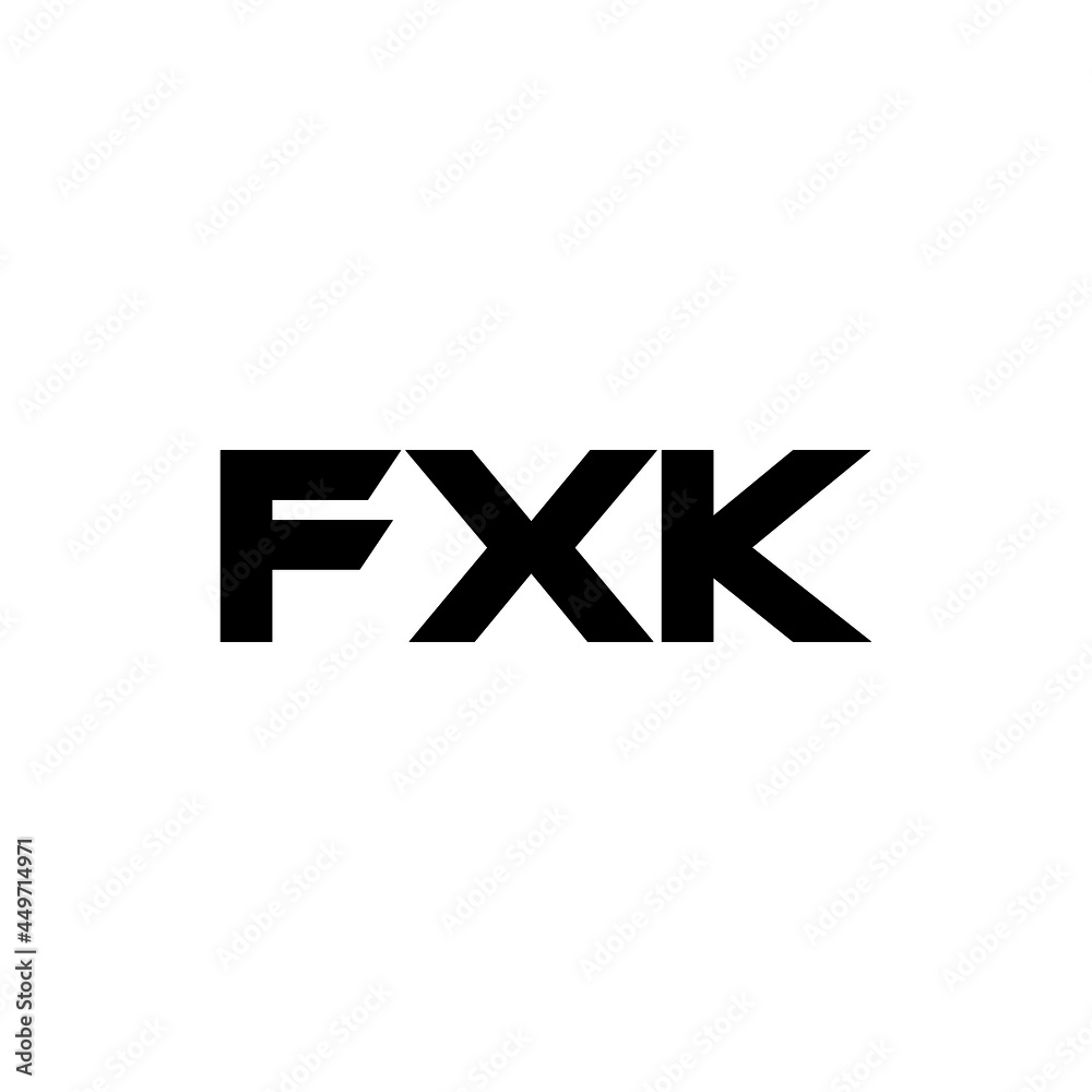FXK letter logo design with white background in illustrator, vector logo modern alphabet font overlap style. calligraphy designs for logo, Poster, Invitation, etc. FXK letter logo design with white background in illustrator, vector logo modern alphabet font overlap style. calligraphy designs for logo, Poster, Invitation, etc.