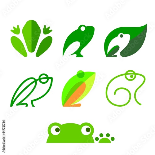 Frog Logo Icon Symbol