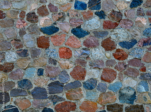 Fototapeta Naklejka Na Ścianę i Meble -  Wallpapers, backgrounds, textures depicting stone, bricks and other building materials. The photos were taken in Podlasie, Masovia and Masuria in Poland in 2021.