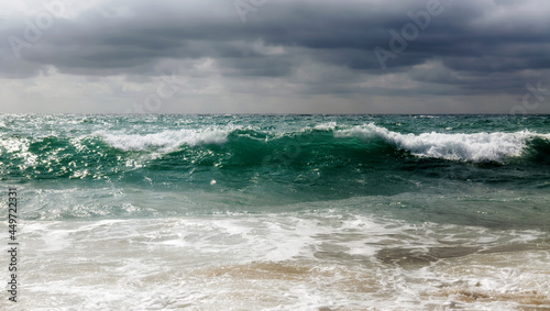  Waves on the Gironde west coast      photo