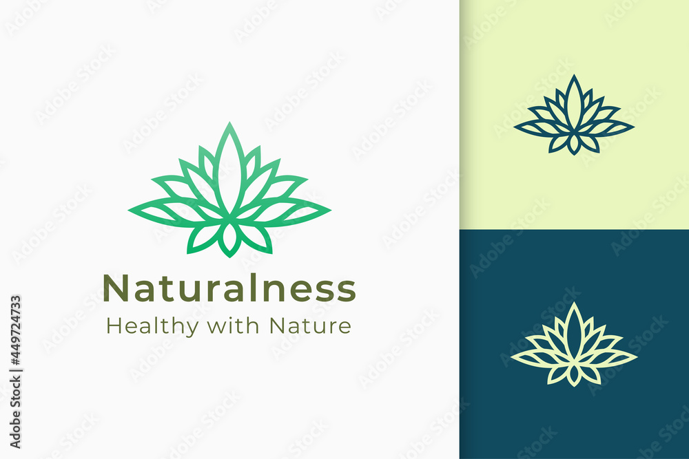 Lotus flower logo in glamor and luxury for beauty or cosmetic Lotus flower logo in glamor and luxury for beauty or cosmetic
