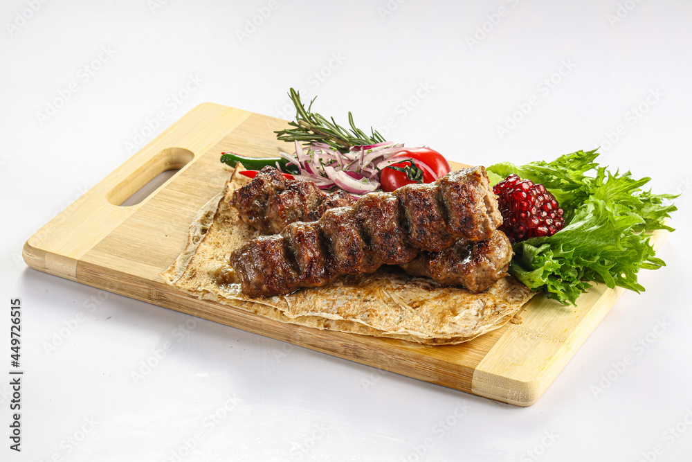 Grilled kebab