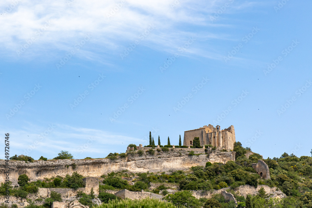 Chapel of Saint-Saturnin-les-Apt Castle, Luberon, Provence, south of France