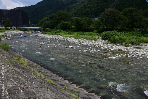 利根川上流群馬県水上付近