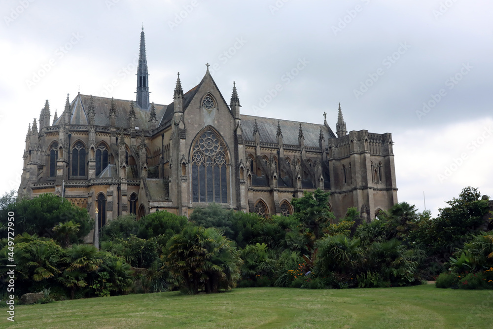 2021 08 04: View of Arundel Cathedral, Arundel, UK