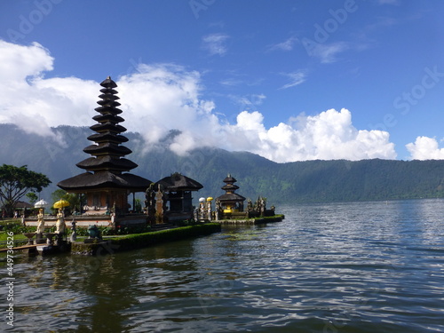 buddhist temple in the lake