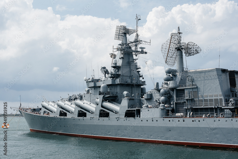 Modern ships of the Navy lined up for the festive parade. Modern ships of the Navy. Modern ships of the Navy lined up for the festive parade. Modern ships of the Navy.