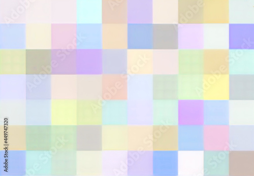 Pastel colour squares