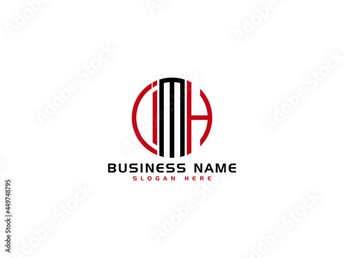 Letter IMH Logo Icon Vector Image For Business photo