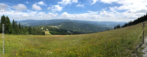 Panorama über den Bayrischen Wald