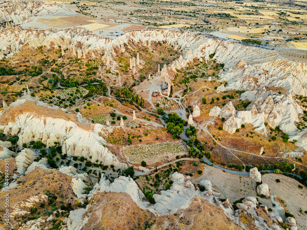 Love Valley Cappadocia is a hidden valley with scenic formation