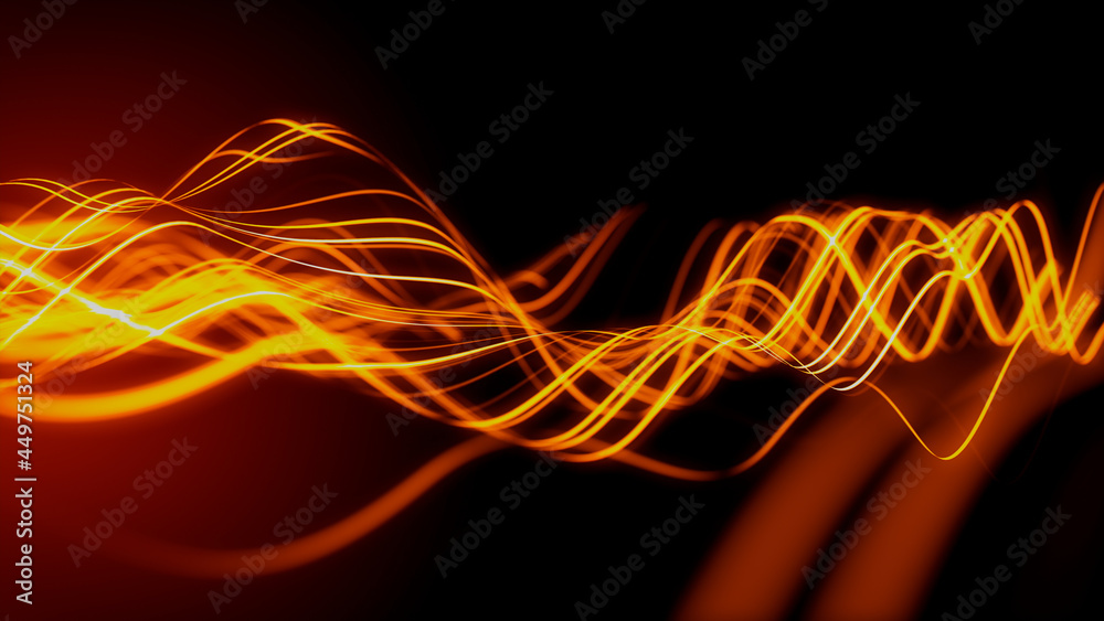 Data Transfer Concept. Orange, Futuristic Digital Style. 3D Render. Data Transfer Concept. Orange, Futuristic Digital Style. 3D Render.